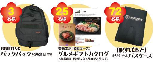 「春のお出かけキャンペーン」プレゼント内容
