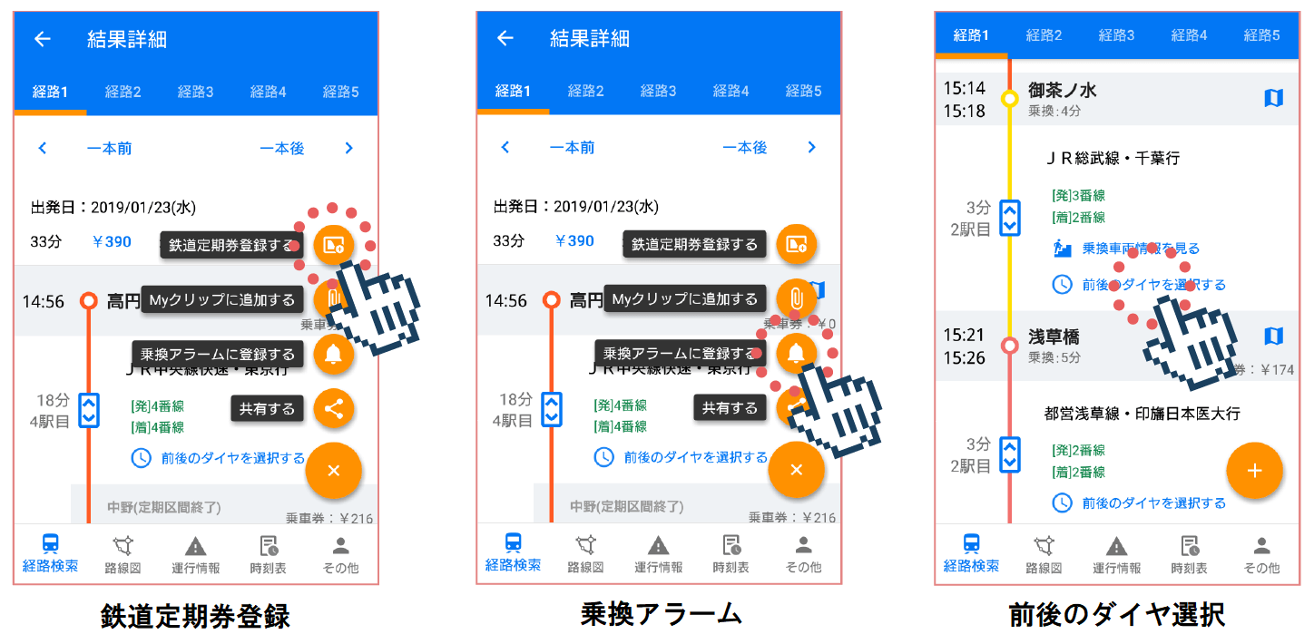 プレミアム機能の一例
