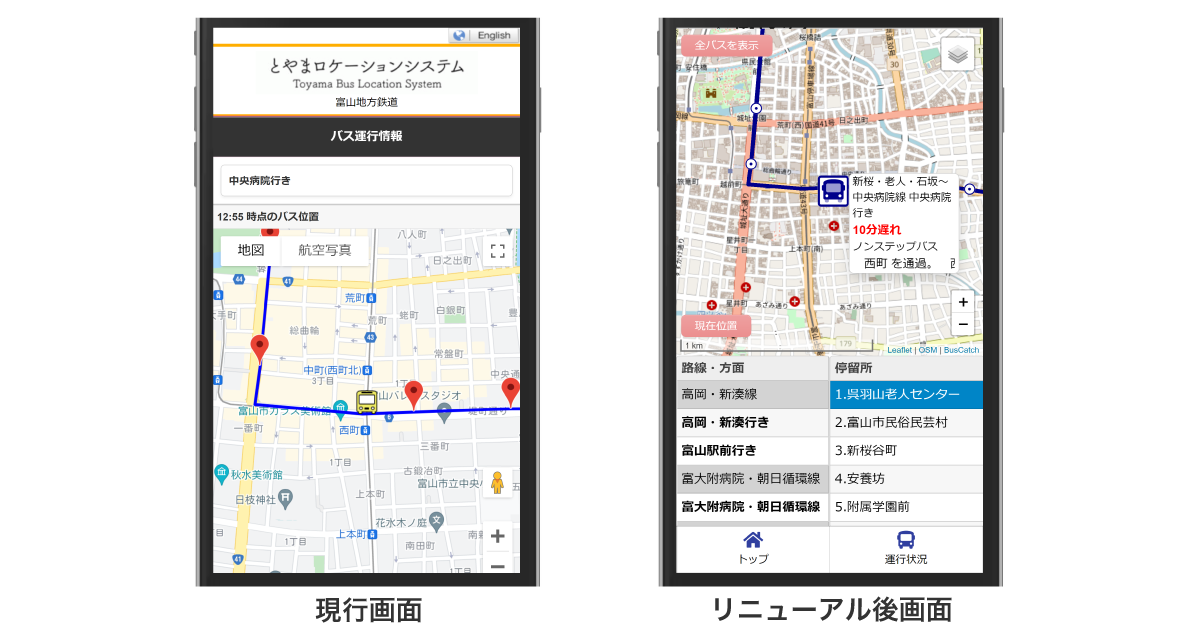 運行マップ