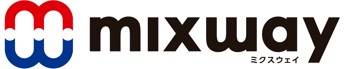 「mixway」ロゴ画像